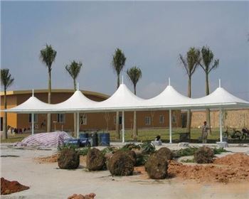 浅谈膜结构遮阳雨棚的色彩感知有哪些?