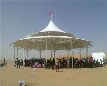 浅析张拉膜结构的设计概念