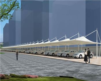 惊！膜结构车棚竟然具有的特殊防紫外线功能。